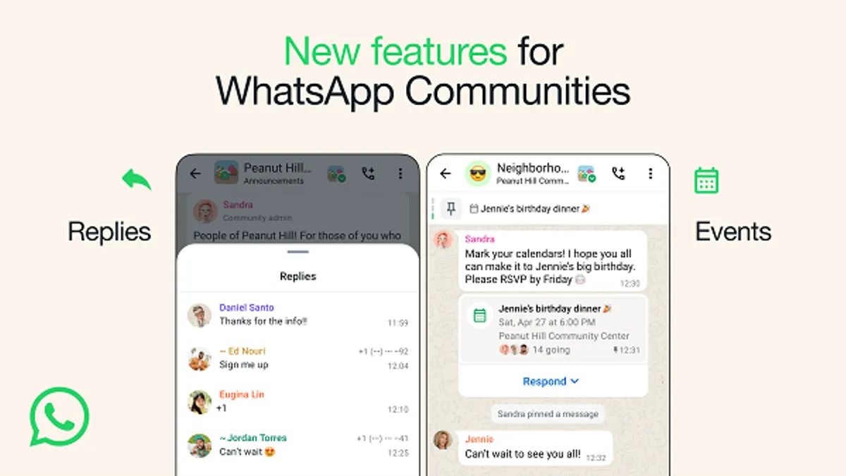 WhatsApp Communities Update