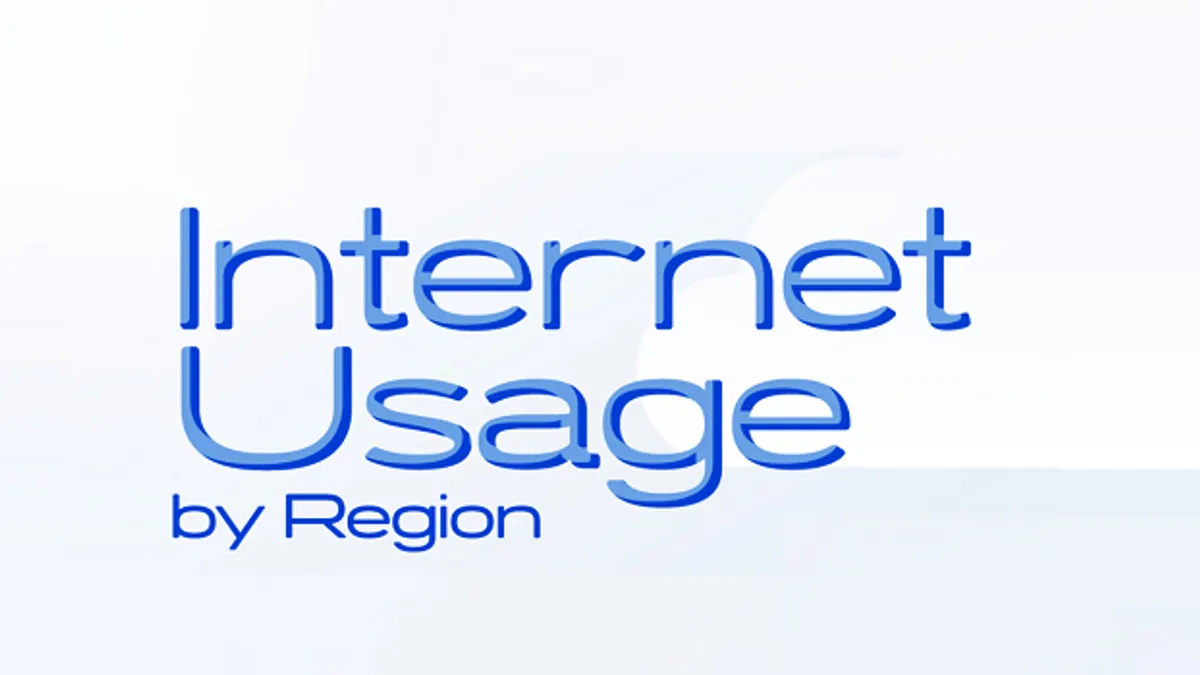 World Internet Usage graphic